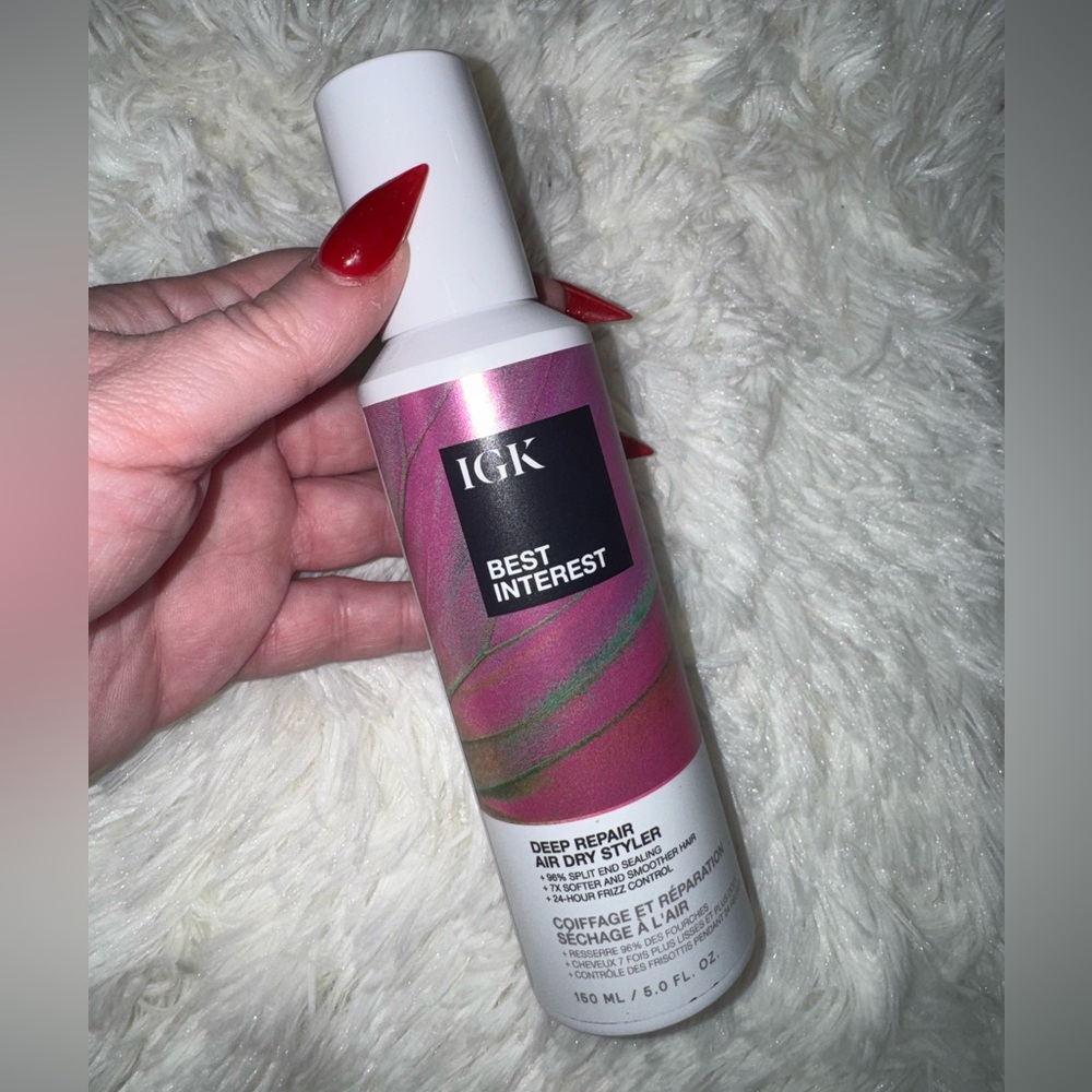 FINAL PRICE NEW IGK Best Interest Deep Repair Air Dry Styler